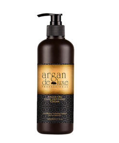 Crema Argan De luxe de peinar rizos