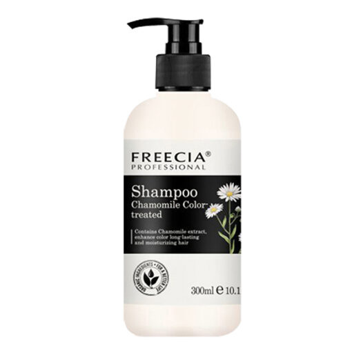 Shampoo Freecia  manzanilla 300 ml.