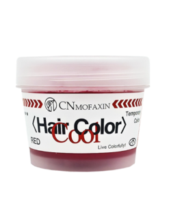 CN MOFAXIN Cera de Color Temporal Rojo – 100 G
