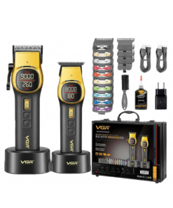 Máquina de Corte y Afeitado -  VGR Rotafinity Pro 2 en 1 V-885 S2 con Base