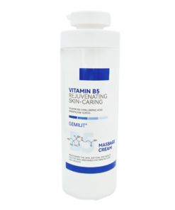 Gemilit - VITAMINA B5 Crema de Masajes con Ácido Hialurónico