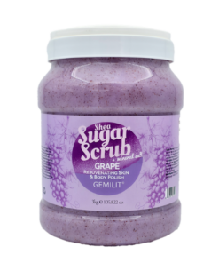 Gemelit- Exfoliante Corporal 6 en 1 con Uva + Sal Mineral 3000 Gr