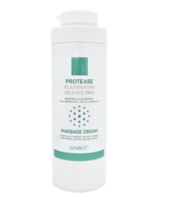 Gemelit-Crema de Masajes Facial con Proteasa, Centella Asiática, Lipopéptidos 1000ml