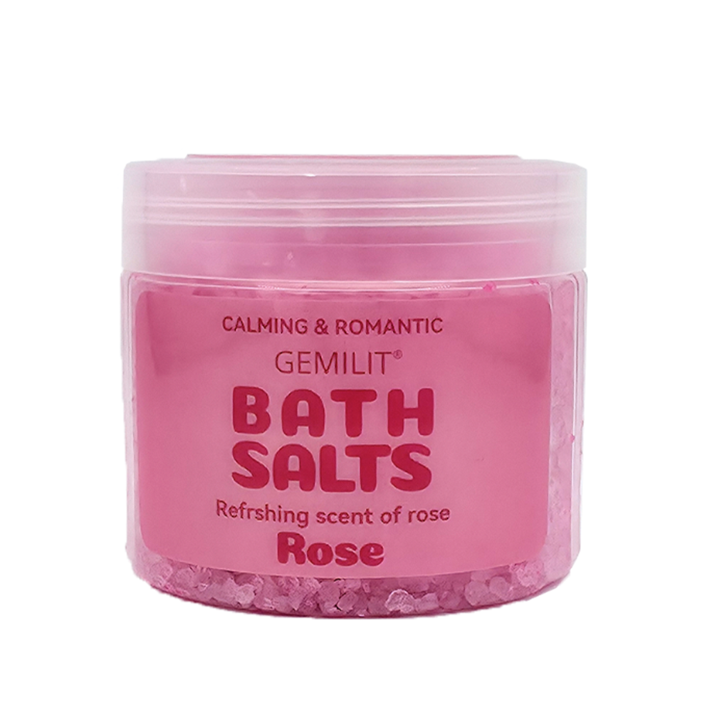 Gemelit- Sal de Baño Refrescante con Rosa Mosqueta 400 Gr