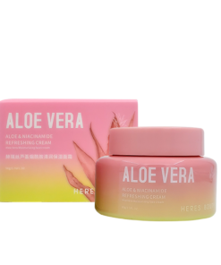 Heres B2uty-Crema facial  Refrescante Antiacné con Aloe Vera 50 Gr
