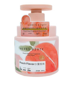Heres B2uty- Jabón Liquido de Manos con Extracto de Melocotón 350ml
