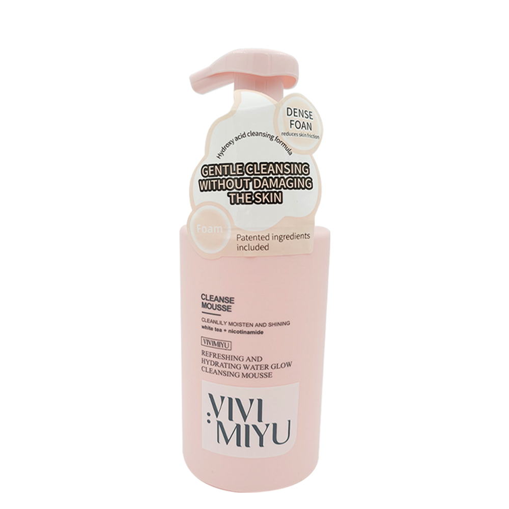 Vivimiyu - Espuma Limpiadora en Mousse Niacinamida + Té Blanco 300 ml