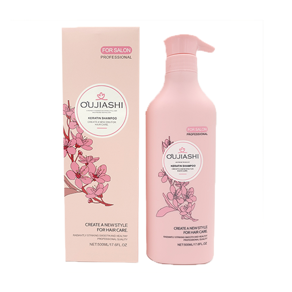 Oujiashi Keratin Shampoo Floral 500ml