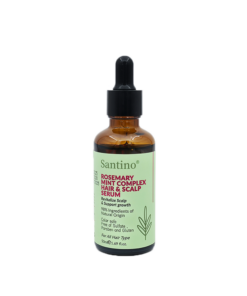 Santino Serum Capilar Anticaspa Fortalecedor – Romero + Menta 50 ml