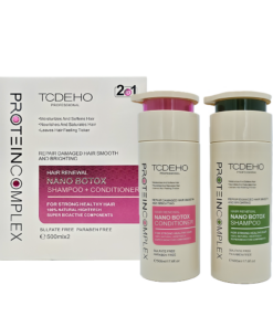 TCDEHO- Kit Nano Botox- Protein Complex 2 en 1   x2 -500 ml