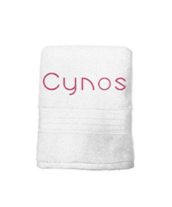 Toalla de peluquería marca Cynos Blanca